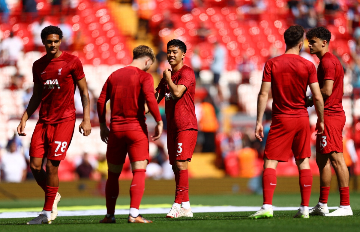 Đội bóng Liverpool thắng Aston Villa 3-0